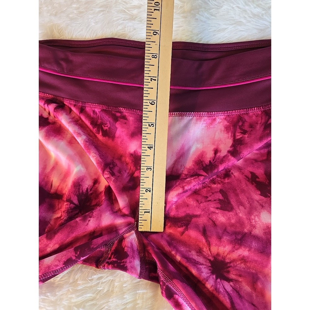 Womens DANSKIN fitness Capris Sz L workout yoga gym running hiking sexy hot - Picture 11 of 13